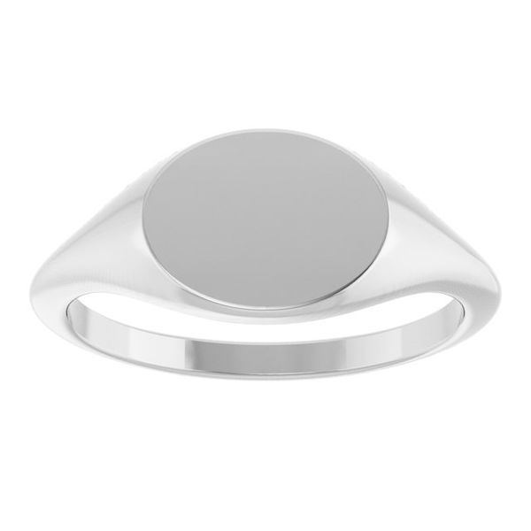 Oval Signet Ring - Image 3