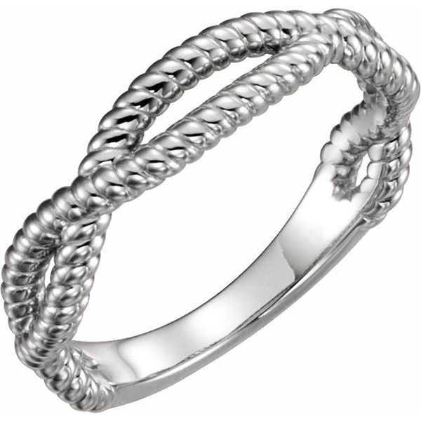 Criss-Cross Rope Ring