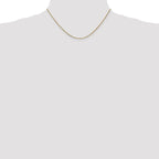 Leslie's 14K 1mm Box Chain - Image 4