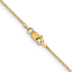 Leslie's 14K 1mm Box Chain - Image 3