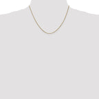 Leslie's 14K 1mm Box Chain - Image 4