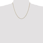 Leslie's 14K 1mm Box Chain - Image 4