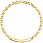 Stackable Beaded Ring - Image 2