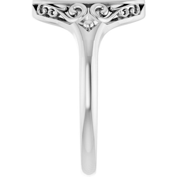 Oval Signet Ring - Image 4