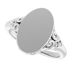 Oval Signet Ring - Image 5