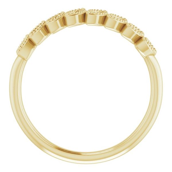 Granulated Leaf Ring - Image 2