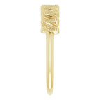 Granulated Leaf Ring - Image 4