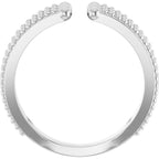 Beaded Negative Space Ring - Image 2