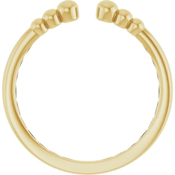 Negative Space Beaded Ring - Image 2