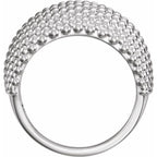 Beaded Dome Ring - Image 2