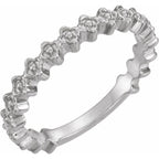 Clover Stackable Ring