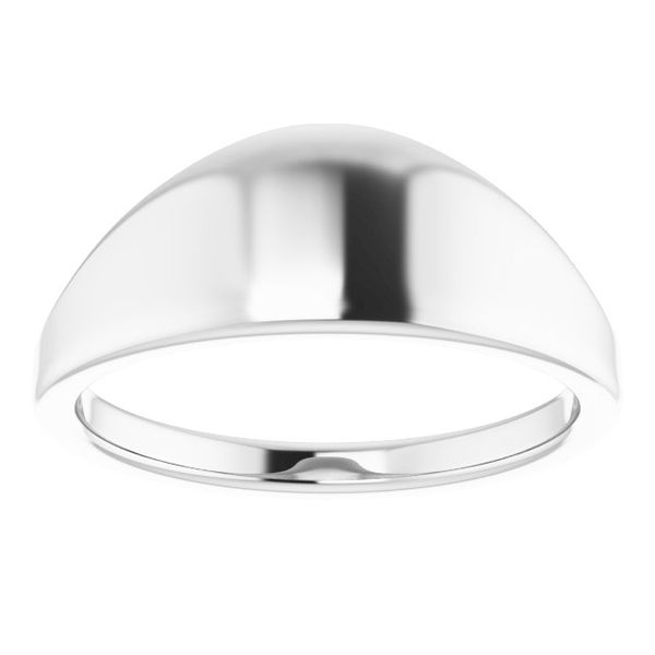 Geometric Signet Ring - Image 3