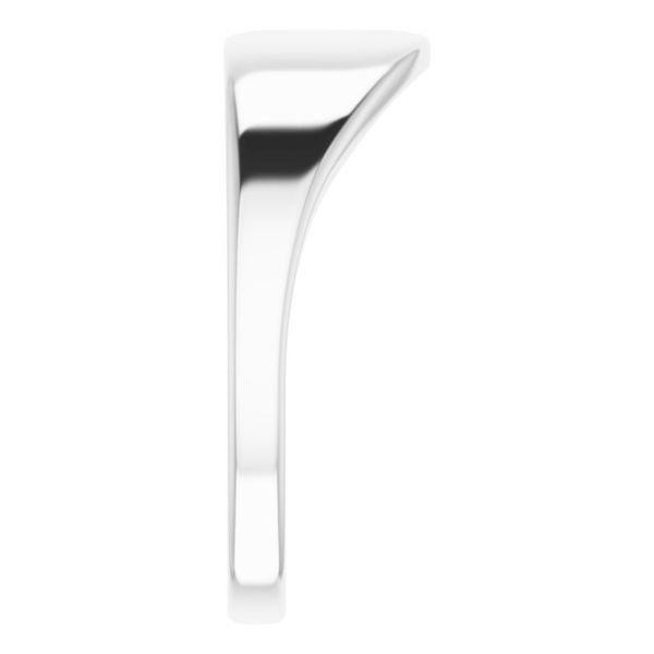 Geometric Signet Ring - Image 4