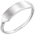 Geometric Signet Ring