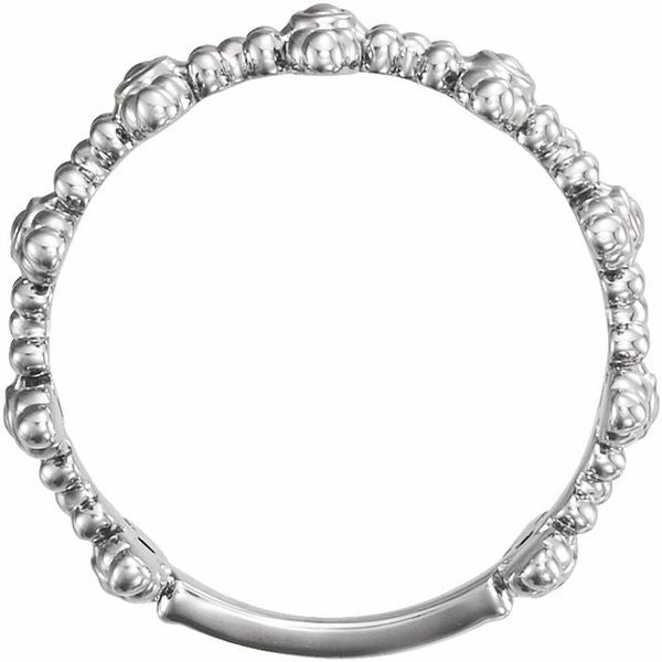 Beaded Cross Ring - Image 2