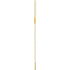 Triangle & Bar Y Necklace - Image 2