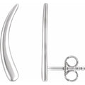 Curved Ear Climbers