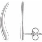 Curved Ear Climbers