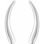 Curved Ear Climbers - Image 2