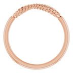Infinity-Inspired Rope Ring - Image 2