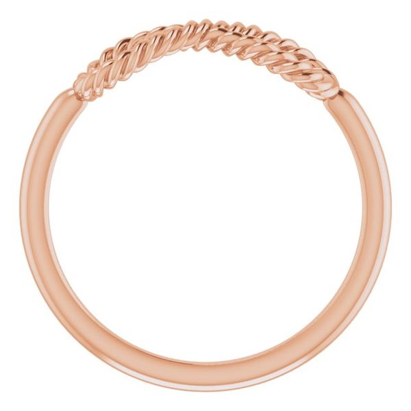 Infinity-Inspired Rope Ring - Image 2