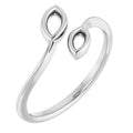 Marquise Bypass Ring