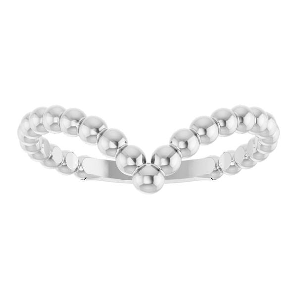 Beaded V Ring - Image 3