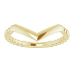 Stackable Beaded V-Ring - Image 3