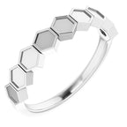 Stackable Geometric Ring