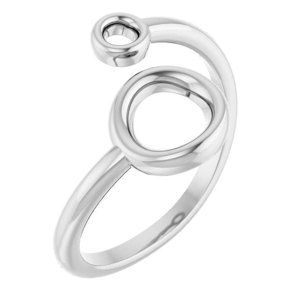 Double Circle Bypass Ring