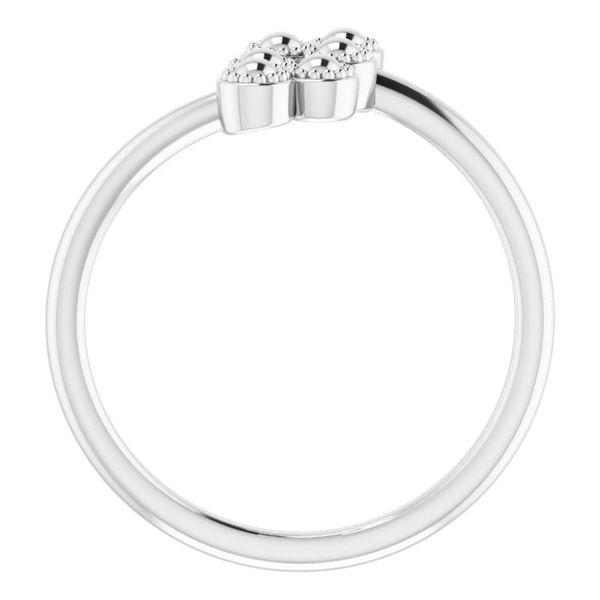 Beaded Negative Space Ring - Image 2