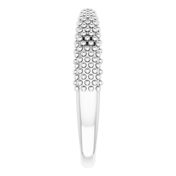Beaded Negative Space Ring - Image 4
