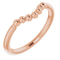 Stackable Beaded Stackable Ring