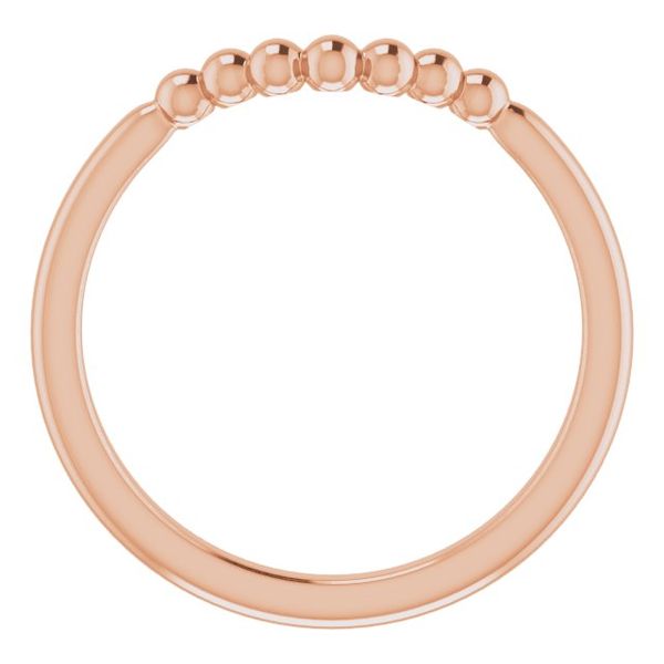 Stackable Beaded Stackable Ring - Image 2