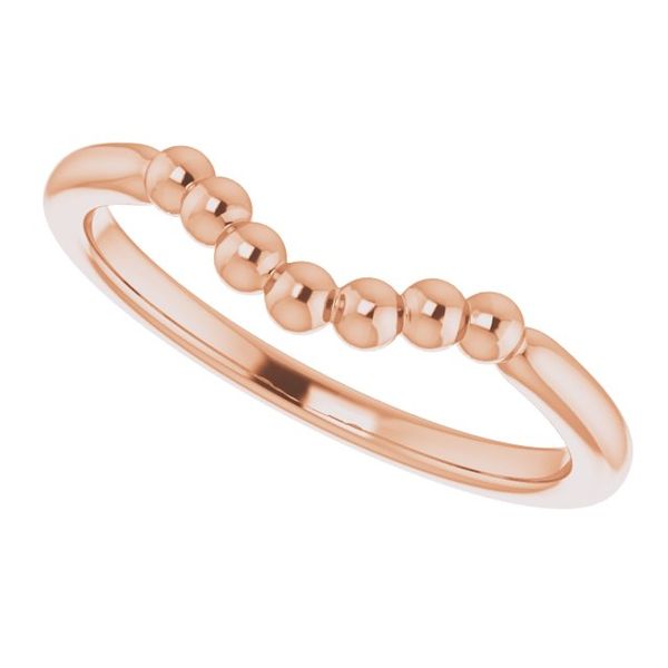 Stackable Beaded Stackable Ring - Image 5