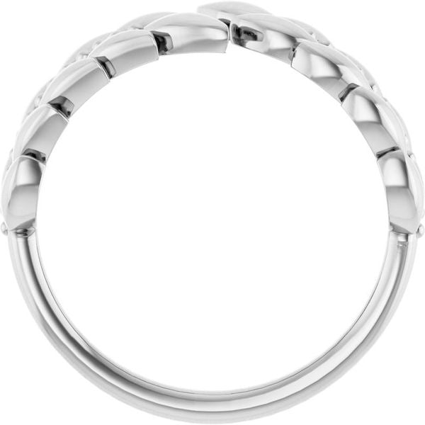 Leaf Negative Space Ring - Image 2