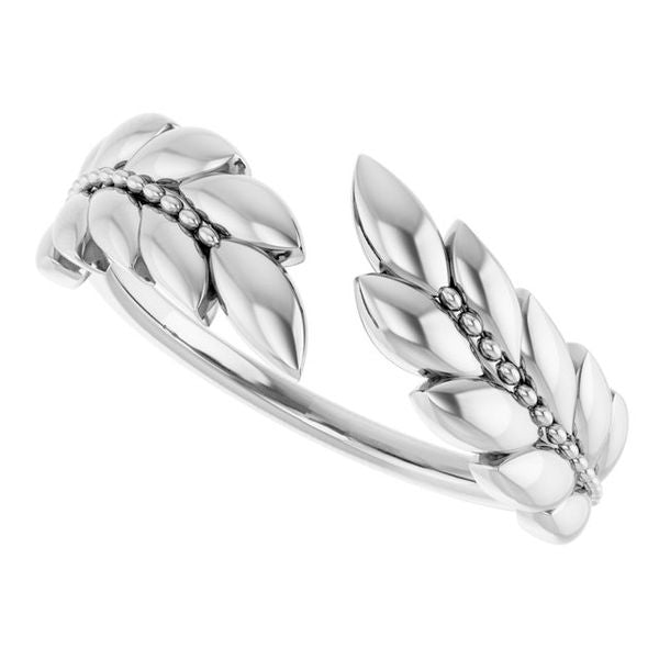 Leaf Negative Space Ring - Image 5