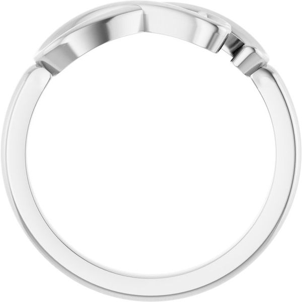 Infinity-Inspired Heart Ring - Image 2