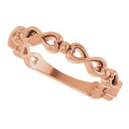 Infinity-Inspired Heart Ring - Image 5