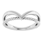Negative Space Rope Ring - Image 3