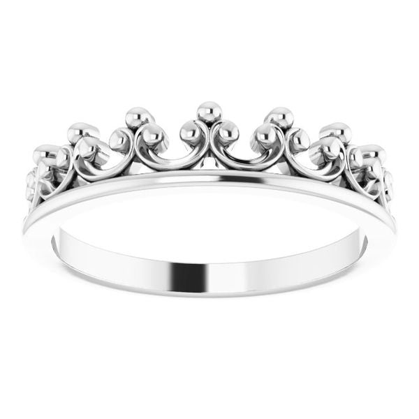 Stackable Crown Ring - Image 3