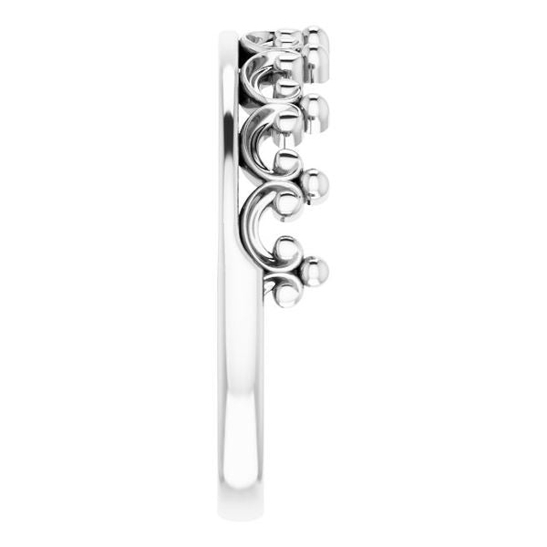 Stackable Crown Ring - Image 4