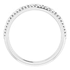 Stackable Beaded Heart Ring - Image 2