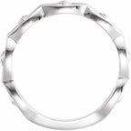 Scalloped Geometric Ring - Image 2