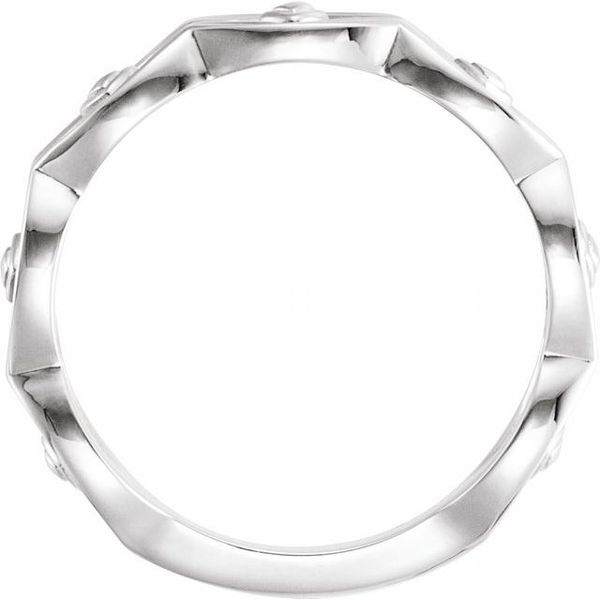 Scalloped Geometric Ring - Image 2