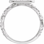 Oval Signet Ring - Image 2