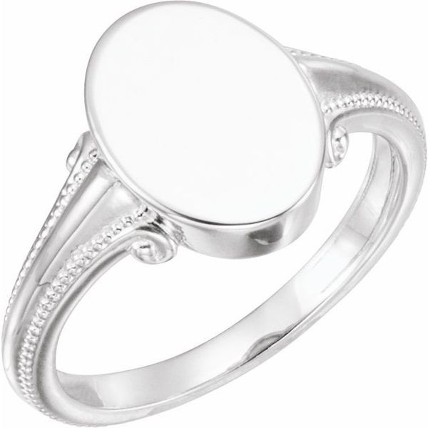 Oval Signet Ring