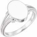 Oval Signet Ring