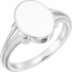 Oval Signet Ring