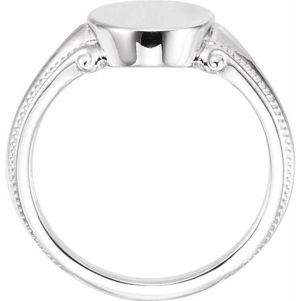 Oval Signet Ring - Image 2